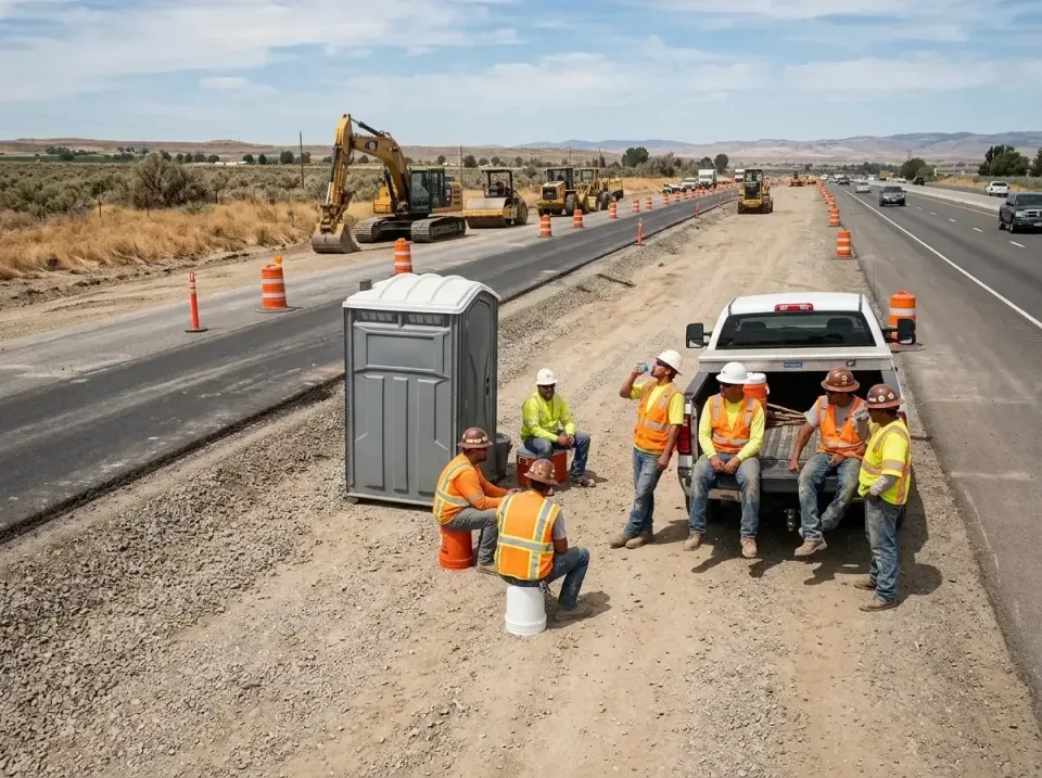 highway-road-construction-crew-007 — frequently asked questions, Porta Potty and Restroom Rentals in Huntingdon, PA